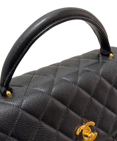 CHANEL（シャネル）CHANEL (シャネル) マトラッセ キャビアスキン ハンドバッグ ブラック サイズ:-の古着・服飾アイテム