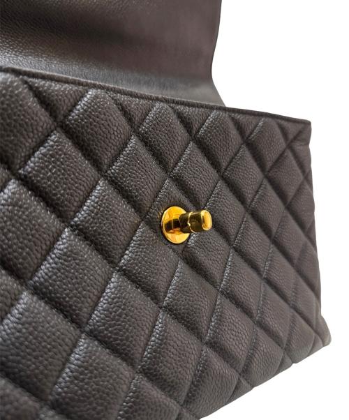 CHANEL（シャネル）CHANEL (シャネル) マトラッセ キャビアスキン ハンドバッグ ブラック サイズ:-の古着・服飾アイテム