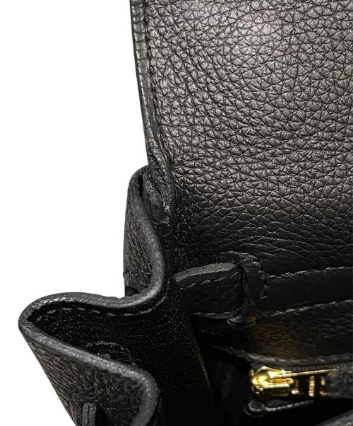 HERMES（エルメス）HERMES (エルメス) ケリー32 内縫い/ゴールド金具/トゴ/ブラック/D刻印 ノワール×ゴールド金具 サイズ:32の古着・服飾アイテム