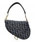 Christian Dior (クリスチャン ディオール) トロッターサドルバッグ ネイビー サイズ:-：240000円