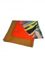 HERMESエルメス）の古着「カレジェアン140 CUIRS DU DESERT」｜ブラウン×マルチカラー