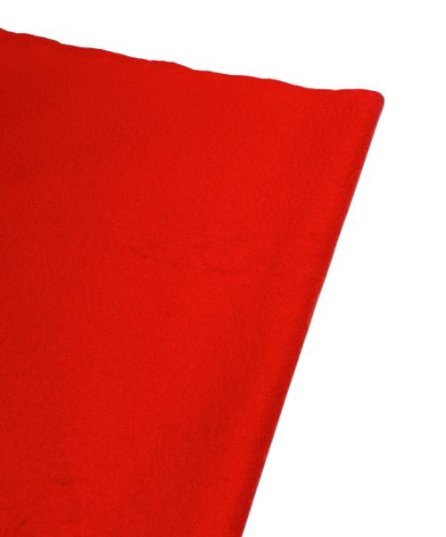 HERMES（エルメス）HERMES (エルメス) カシミヤマフラー レッドの古着・服飾アイテム