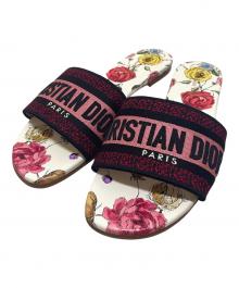 Christian Dior（クリスチャン ディオール）の古着「Dwayスライド サンダル」｜ホワイト