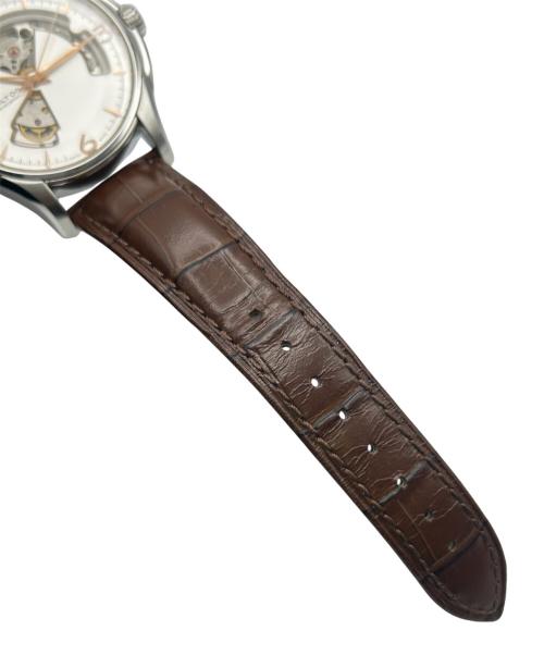 HAMILTON（ハミルトン）HAMILTON (ハミルトン) ジャズマスター ビューマチック オープンハート シルバー文字盤 サイズ:37mmの古着・服飾アイテム