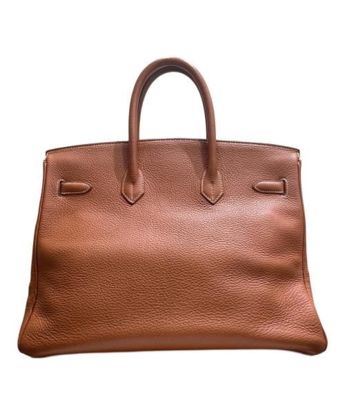 HERMES（エルメス）HERMES (エルメス) バーキン35/ゴールド金具/アルデンヌ/ゴールド/○Y刻印 ゴールド×ゴールド金具 サイズ:35の古着・服飾アイテム
