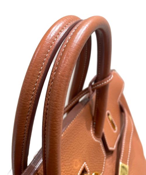 HERMES（エルメス）HERMES (エルメス) バーキン35/ゴールド金具/アルデンヌ/ゴールド/○Y刻印 ゴールド×ゴールド金具 サイズ:35の古着・服飾アイテム