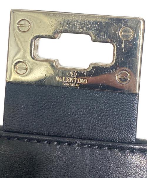 VALENTINO GARAVANI（ヴァレンティノ・ガラヴァーニ）VALENTINO GARAVANI (ヴァレンティノ・ガラヴァーニ) キャンディスタッズ 2WAYショルダーバッグ ブラックの古着・服飾アイテム