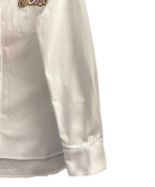 Dior（ディオール）Dior (ディオール) KAWS (カウズ) 24AW Shirt Cotton Twill ホワイト サイズ:38の古着・服飾アイテム