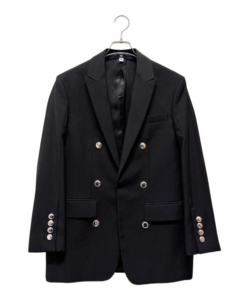 BURBERRY（バーバリー）BURBERRY (バーバリー) 6Bダブルブレストブレザー ブラック サイズ:44の古着・服飾アイテム