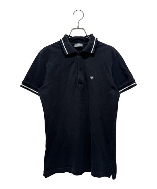 DIOR HOMME（ディオール オム）DIOR HOMME (ディオール オム) ポロシャツ ブラック サイズ:XSの古着・服飾アイテム