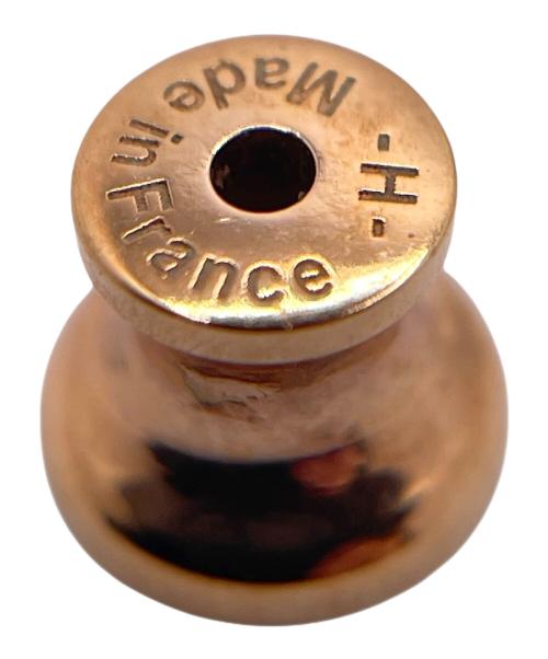 HERMES（エルメス）HERMES (エルメス) ポップアッシュHピアス ホワイト×ピンクゴールド サイズ:-の古着・服飾アイテム