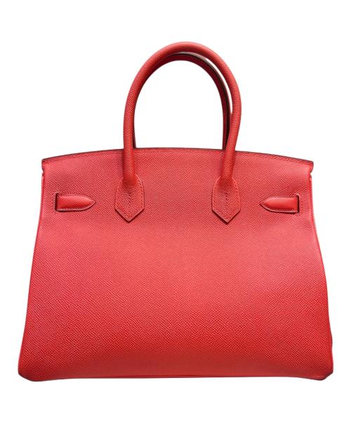 HERMES（エルメス）HERMES (エルメス) バーキン30/シルバー金具/ヴォーエプソン/ローズジャイプール/C刻印 ローズジャイプール×シルバー金具 サイズ:30の古着・服飾アイテム