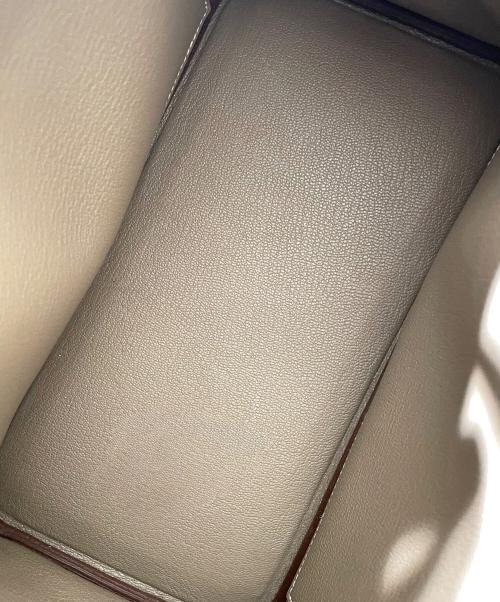 HERMES（エルメス）HERMES (エルメス) バーキン25/ゴールド金具/トリヨンクレマンス/エトゥープ/B刻印 エトゥープ×ゴールド金具 サイズ:25の古着・服飾アイテム