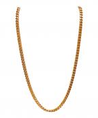 NO BRANDノーブランド）の古着「ゴールドチェーンネックレス」