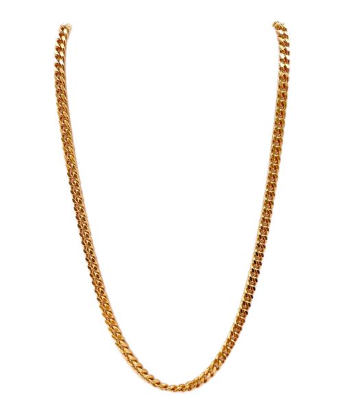 NO BRAND（ノーブランド）NO BRAND (ノーブランド) ゴールドチェーンネックレス サイズ:50cmの古着・服飾アイテム