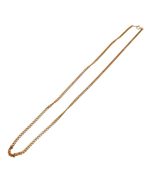 NO BRAND（ノーブランド）NO BRAND (ノーブランド) ゴールドチェーンネックレス サイズ:50cmの古着・服飾アイテム