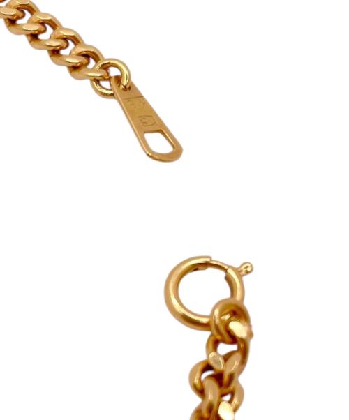 NO BRAND（ノーブランド）NO BRAND (ノーブランド) ゴールドチェーンネックレス サイズ:50cmの古着・服飾アイテム