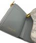 中古・古着 Christian Dior (クリスチャン ディオール) Dior Saddle Lotus Wallet  ライトグレー：40000円