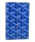 GOYARD（ゴヤール）の古着「サン・ピエール カードホルダー」｜ブルー×イエロー