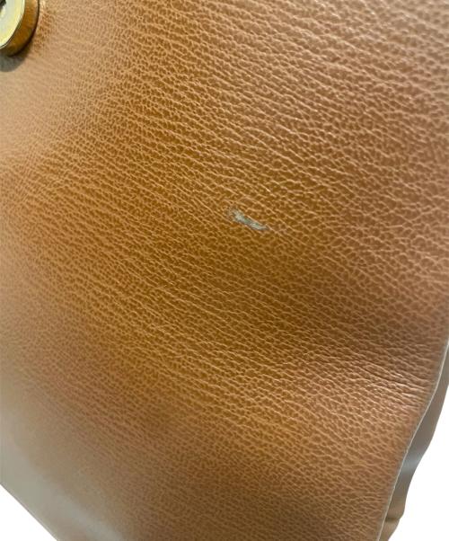 LOEWE（ロエベ）LOEWE (ロエベ) ベラスケス 2WAYバッグ ブラウン×ゴールド サイズ:-の古着・服飾アイテム