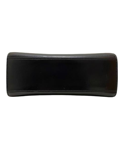 HERMES（エルメス）HERMES (エルメス) ケリースポーツPM/ゴールド金具/ボックスカーフ/ブラック/□R刻印 ブラック×ゴールド サイズ:PMの古着・服飾アイテム