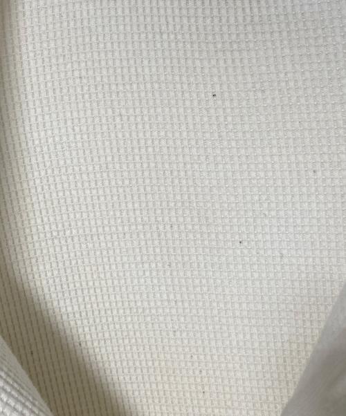 CHROME HEARTS（クロムハーツ）CHROME HEARTS (クロムハーツ) ワッフルヘンリーネックカットソー アイボリー サイズ:Lの古着・服飾アイテム