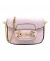GUCCI（グッチ）の古着「ホースビット 1955 ナノバッグ」｜ピンク×ゴールド金具
