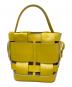 ZANCHETTI (ザンケッティー) WOVEN BUCKET SMALL イエロー サイズ:スモール：30000円