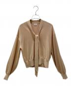 CYCLASシクラス）の古着「リボンニット」｜ベージュ