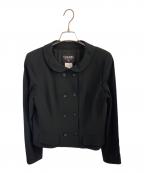 CHANEL BOUTIQUEシャネル ブティック）の古着「ダブルボタンジャケット」｜ブラック
