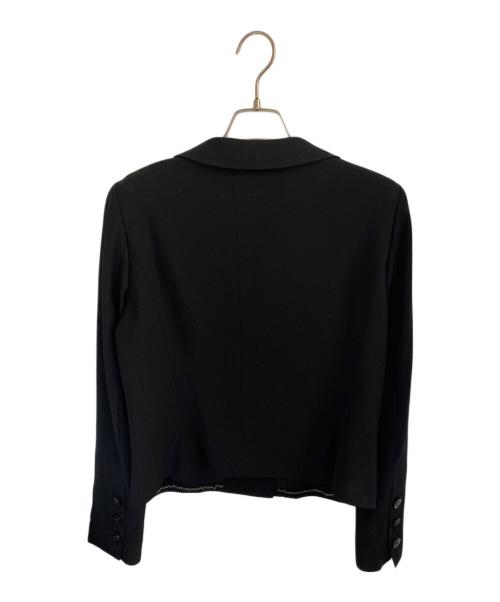 CHANEL BOUTIQUE（シャネル ブティック）CHANEL BOUTIQUE (シャネル ブティック) ダブルボタンジャケット ブラック サイズ:42の古着・服飾アイテム