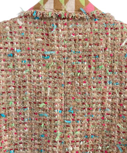 CHANEL（シャネル）CHANEL (シャネル) ジャケット ブラウン×マルチカラー サイズ:42の古着・服飾アイテム