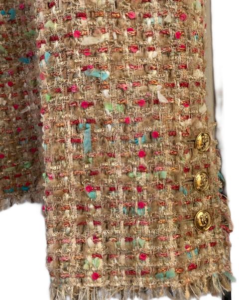 CHANEL（シャネル）CHANEL (シャネル) ジャケット ブラウン×マルチカラー サイズ:42の古着・服飾アイテム