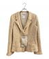 CHANEL（シャネル）の古着「ツイードジャケット」｜グリーン×ピンク