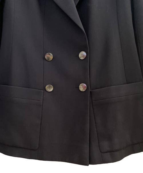 CHANEL BOUTIQUE（シャネル ブティック）CHANEL BOUTIQUE (シャネル ブティック) ダブルテーラードジャケット ネイビー×レッド サイズ:40の古着・服飾アイテム