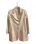 CHANEL BOUTIQUE (シャネル ブティック) ウールジャケット　セットアップ ベージュ サイズ:42：100000円