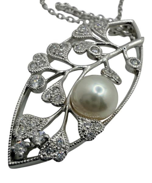 NO BRAND（ノーブランド）NO BRAND (ノーブランド) ダイヤモンドパールネックレス サイズ:-の古着・服飾アイテム