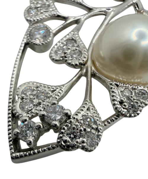 NO BRAND（ノーブランド）NO BRAND (ノーブランド) ダイヤモンドパールネックレス サイズ:-の古着・服飾アイテム