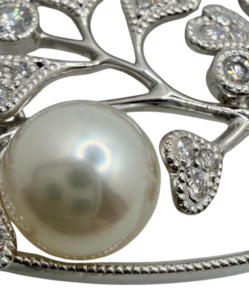 NO BRAND（ノーブランド）NO BRAND (ノーブランド) ダイヤモンドパールネックレス サイズ:-の古着・服飾アイテム