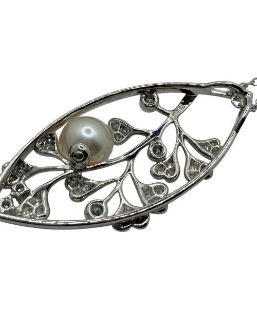 NO BRAND（ノーブランド）NO BRAND (ノーブランド) ダイヤモンドパールネックレス サイズ:-の古着・服飾アイテム