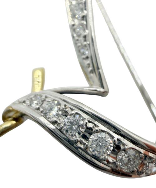 MIKIMOTO（ミキモト）MIKIMOTO (ミキモト) ダイヤモンドパールブローチ サイズ:-の古着・服飾アイテム