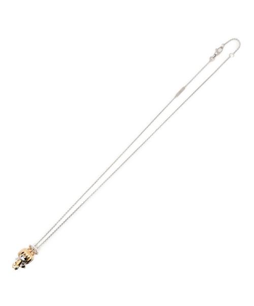 BERTANI&Co.（ベルターニ）BERTANI&Co. (ベルターニ) ダイヤモンドエンジェルネックレス サイズ:45cmの古着・服飾アイテム