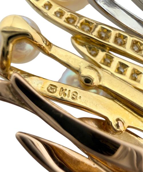 MIKIMOTO（ミキモト）MIKIMOTO (ミキモト) ダイヤモンドパールネックレス サイズ:40cmの古着・服飾アイテム