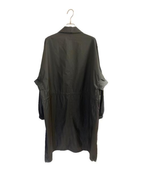 AURALEE（オーラリー）AURALEE (オーラリー) サテンジップアップコート ブラック サイズ:4の古着・服飾アイテム