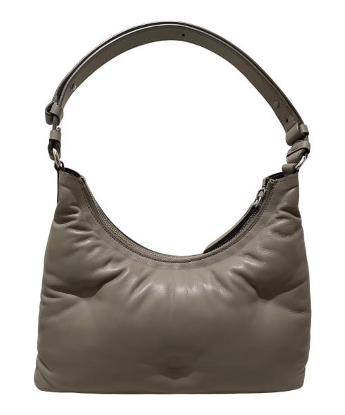 Maison Margiela（メゾンマルジェラ）Maison Margiela (メゾンマルジェラ) GRAMSLAM HOBO SMALL/グラムスラム ホーボー スモール ベージュ サイズ:スモールの古着・服飾アイテム
