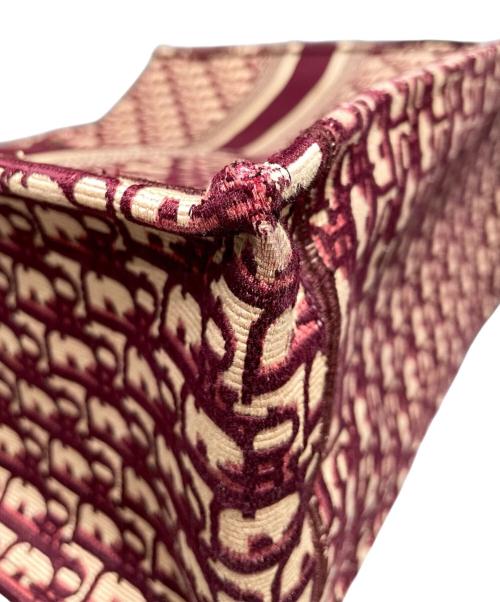 Christian Dior（クリスチャン ディオール）Christian Dior (クリスチャン ディオール) ブックトート ラージ ボルドー サイズ:ラージの古着・服飾アイテム