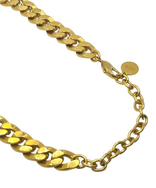 Christian Dior（クリスチャン ディオール）Christian Dior (クリスチャン ディオール) CDアイコンネックレス ゴールドの古着・服飾アイテム