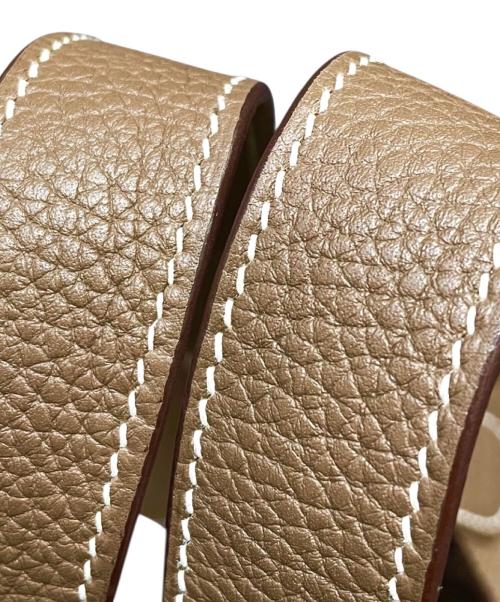 HERMES（エルメス）HERMES (エルメス) ピコタンロックMM エトゥープ×ゴールド金具 サイズ:MMの古着・服飾アイテム