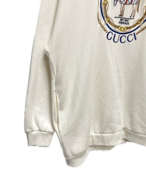 GUCCI（グッチ）GUCCI (グッチ) タートルネックスウェット アイボリー サイズ:Sの古着・服飾アイテム