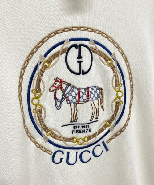GUCCI（グッチ）GUCCI (グッチ) タートルネックスウェット アイボリー サイズ:Sの古着・服飾アイテム